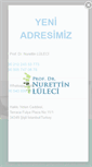 Mobile Screenshot of nurettinluleci.com